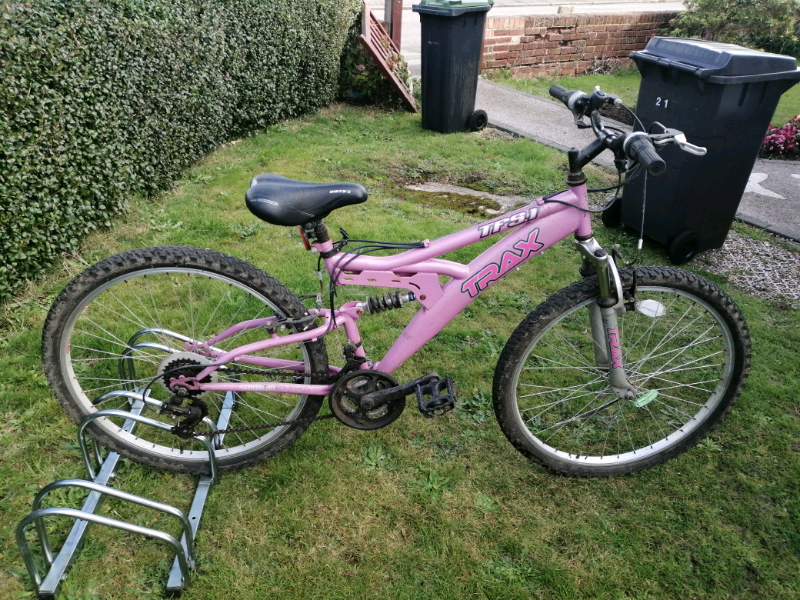 pink trax bike